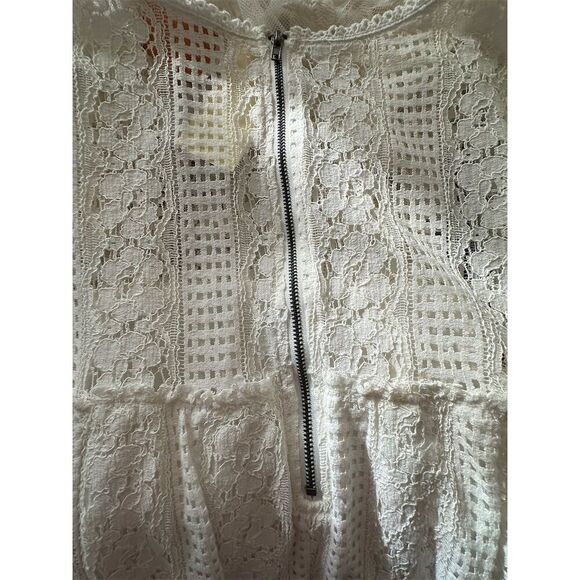 Skies Are Blue Women's M Ombré Lace Sleeveless Knee Dress Multicolor - Picture 4 of 8